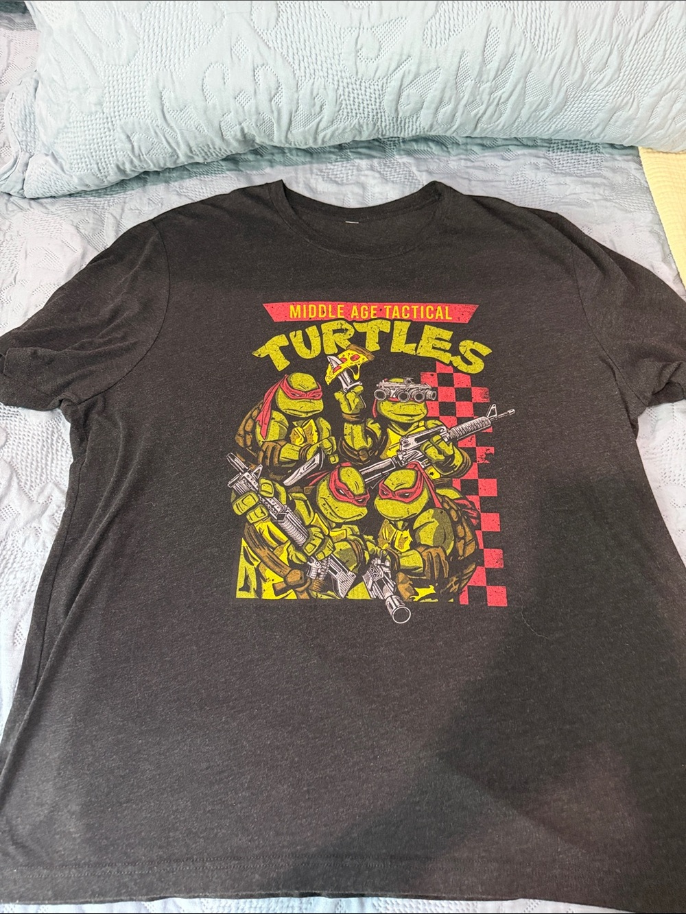 Nine Line Apparel Shirt Teen Age Mutant Ninja Turtles Middle Age Tactical XXL